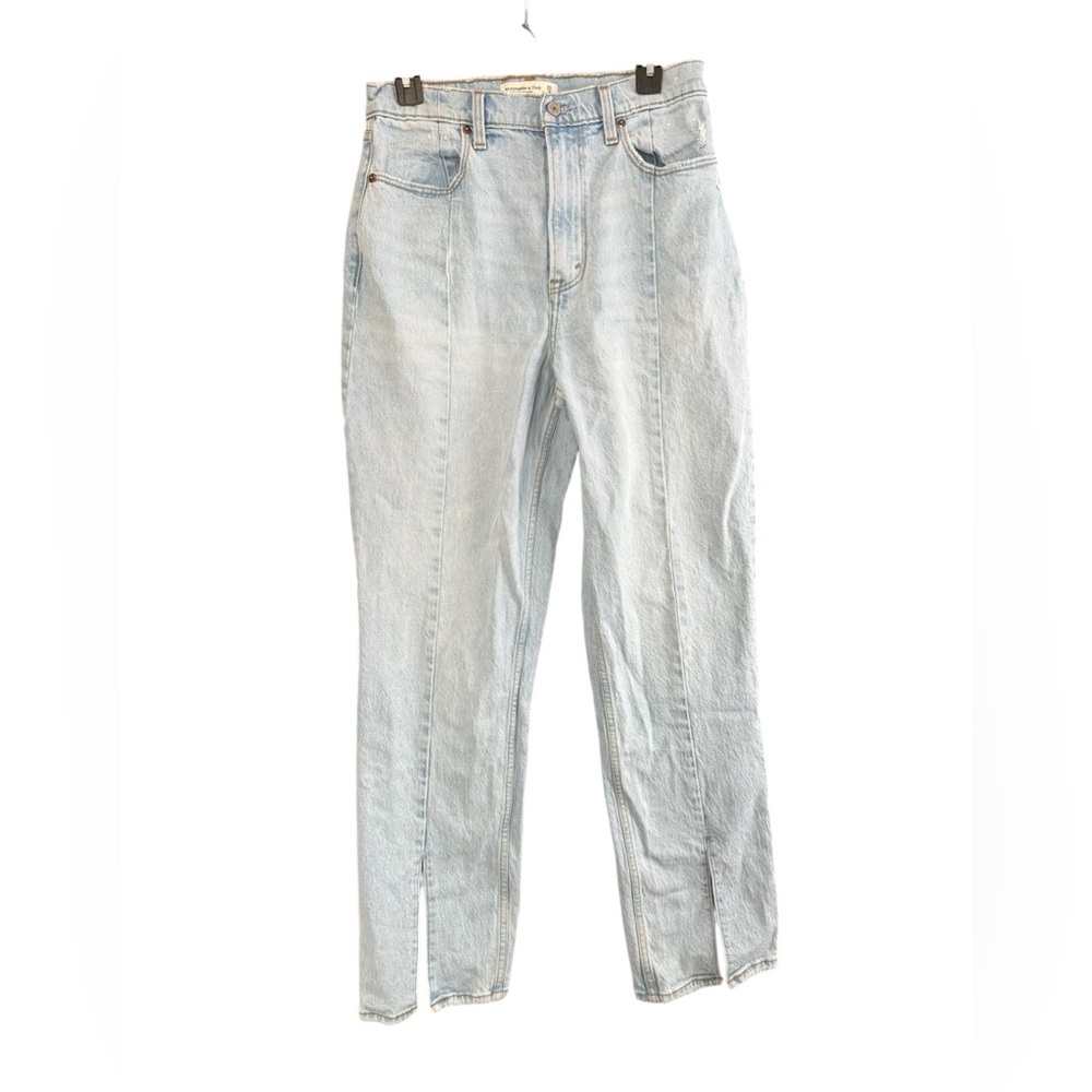 Abercrombie & fitch curve love 90s Straight high-rise jeans